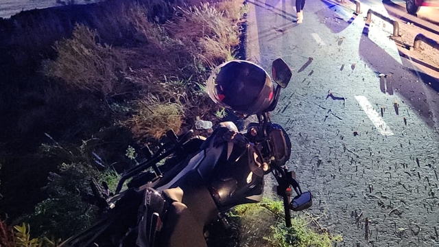 Hatay'da devrilen motosikletteki yolcu öldü, sürücü yaralandı