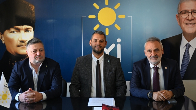 İYİ Parti Edirne İl Başkanlığına atanan Şahin görevi devraldı