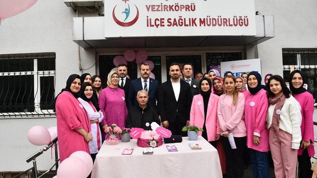 Vezirköprü'de kadınlar meme kanserine karşı bilgilendirildi