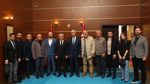 Sakarya Valisi Doğan, kentteki gazeteci derneklerini kabul etti