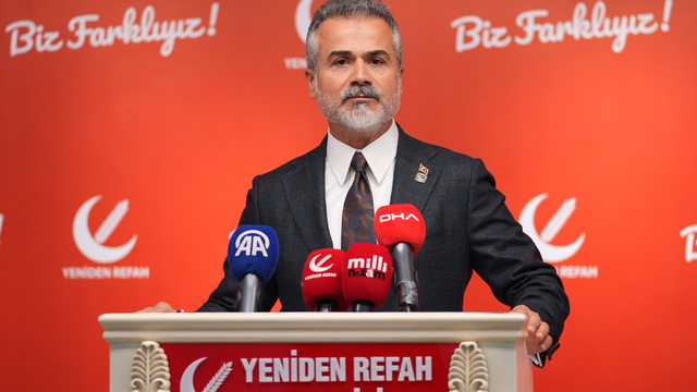 Yeniden Refah Partisi Genel Başkan Yardımcısı Kılıç, basın toplantısında konuştu: