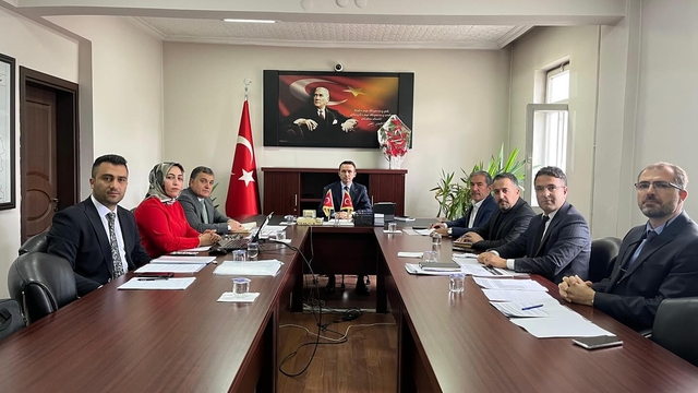 Çaldıran'da "Eğitim Değerlendirme Toplantısı" yapıldı