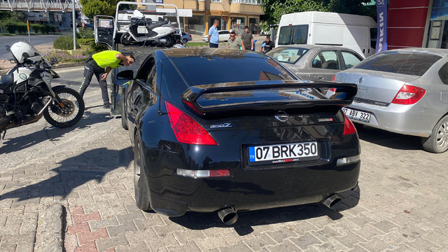 Alanya'da drift yapan sürücüye 41 bin lira ceza kesildi