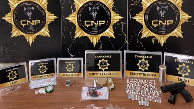 Çanakkale'de uyuşturucu operasyonunda 1 zanlı tutuklandı