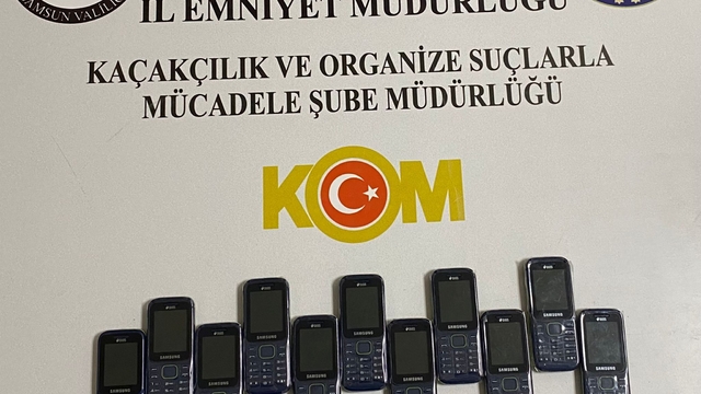Samsun'da kaçakçılık operasyonunda 2 şüpheli yakalandı
