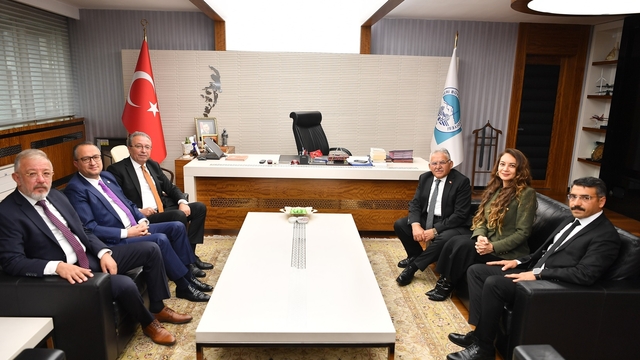 Kayseri Baro Başkanı Özsoy'dan Büyükkılıç'a ziyaret