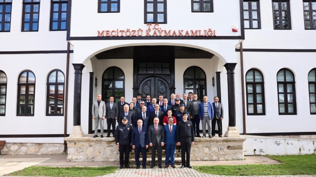 Çorum Valisi Ali Çalgan, Mecitözü'nü ziyaret etti