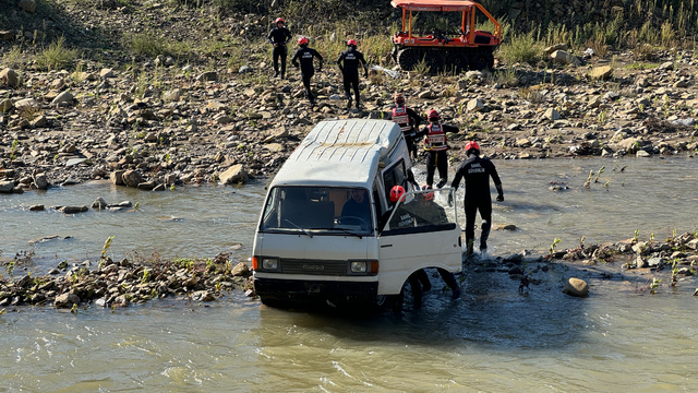 Bartın'da 6 saat süren deprem tatbikatı yapıldı
