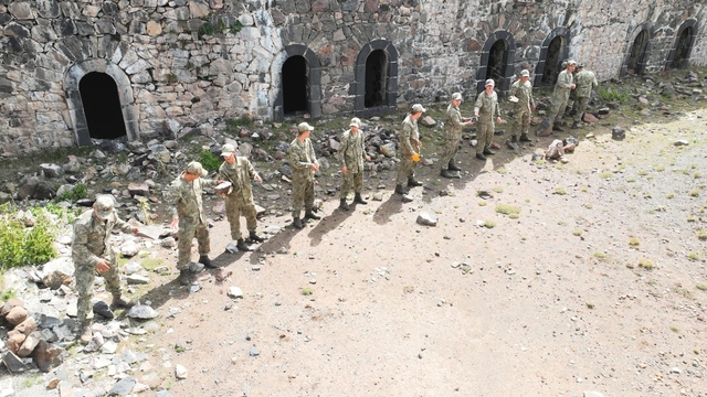 Erzurum'daki 23 tabya, 23 kuruluşa zimmetlendi