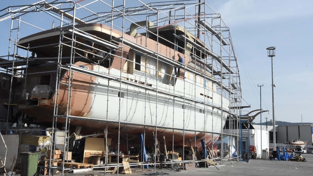 Bodrum'da mavi yolculukta sezon bitiyor; 'yüzen oteller' bakım için karaya çekiliyor