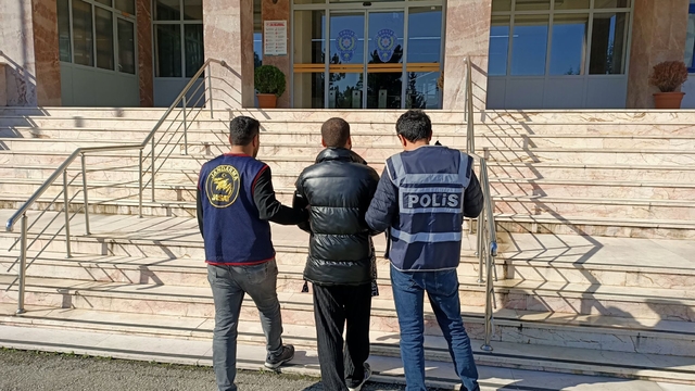 Kesinleşmiş 10 yıl hapisle aranan firari hükümlü yakalandı