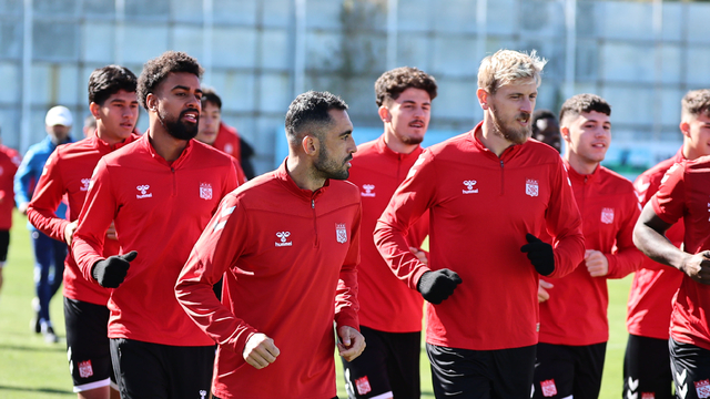Sivasspor, Adana Demirspor maçı hazırlıklarını tamamladı