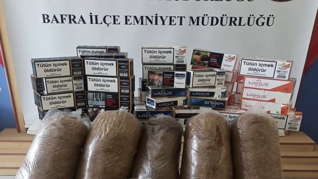 Samsun'da kaçakçılık operasyonunda 5 şüpheli yakalandı