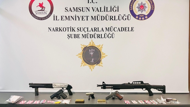 Samsun'da düzenlenen uyuşturucu operasyonunda 17 şüpheli yakalandı