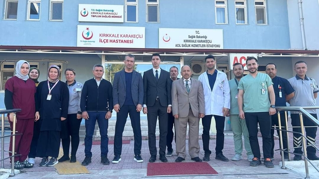 Karakeçili Kaymakamı Ergin'den kurumlara ziyaret