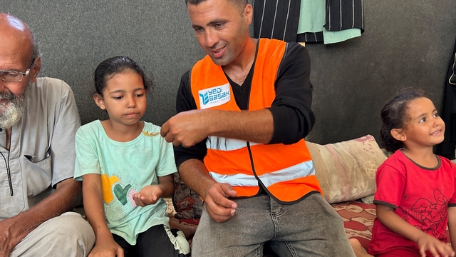 Yedi Başak İnsani Yardım Derneğinin Gazze'deki yardım faaliyetleri sürüyor