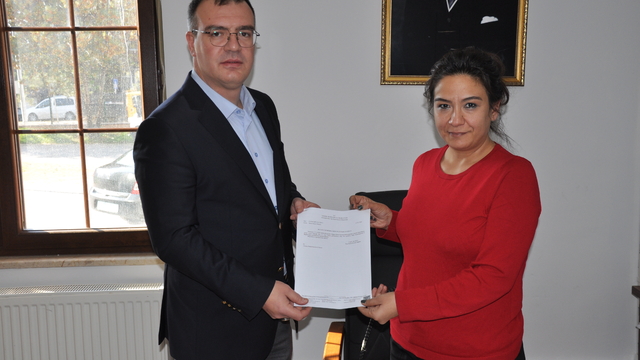 Amasya'da AK Parti ilçe başkanları mazbatalarını aldı