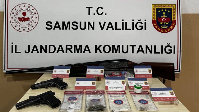 Samsun'da uyuşturucu operasyonunda 2 şüpheli yakalandı