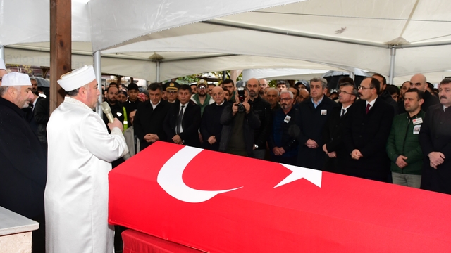 Şırnak'ta Pençe-Kaplan Operasyonu bölgesinde şehit olan askerin cenazesi Samsun'da defnedildi