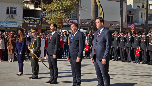 İslahiye ve Nurdağı'nda 29 Ekim kutlaması yapıldı