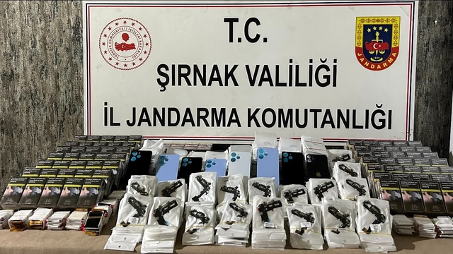 Şırnak'ta kaçakçılık operasyonlarında yakalanan 22 şüpheliden 1'i tutuklandı