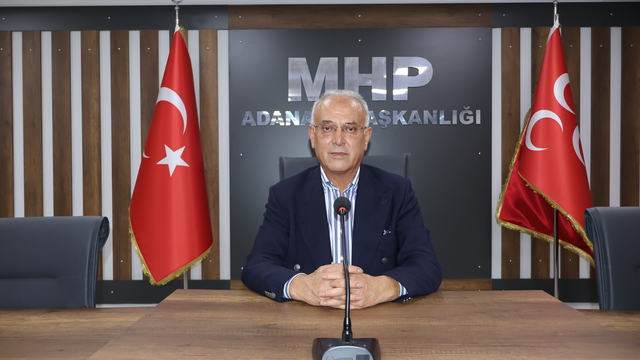 MHP Adana İl Başkanı Yusuf Kanlı Cumhuriyet Bayramı'nı kutladı