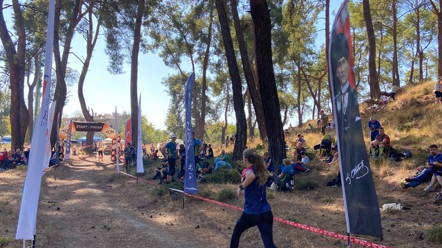 10. Uluslararası Kemer Oryantiring Festivali başladı