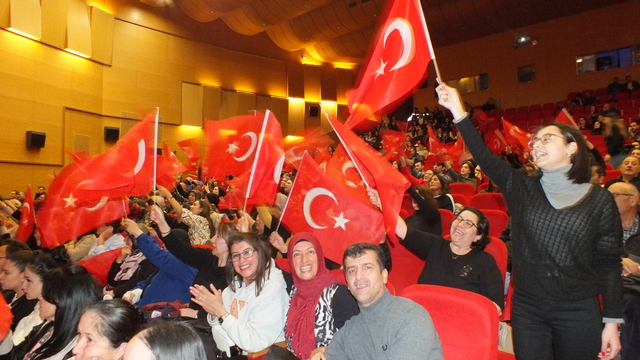 Sivas'ta Devlet THM Korosu "Cumhuriyet Bayramı" konseri verdi