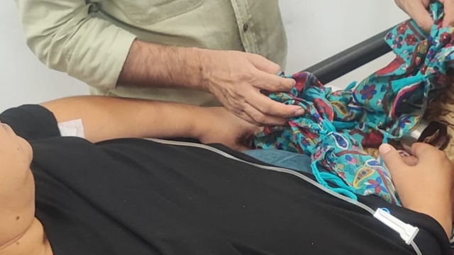 Mersin'de parmağı blendere sıkışan kadın kurtarıldı