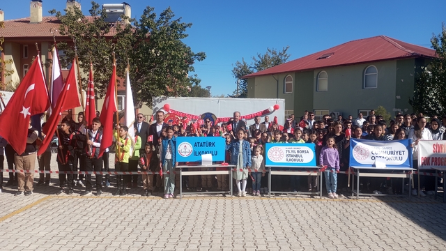 Sivrice'de 29 Ekim Cumhuriyet Bayramı törenle kutlandı