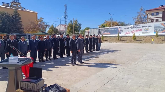 Baskil'de Cumhuriyet'in 101. yıl dönümü törenle kutlandı