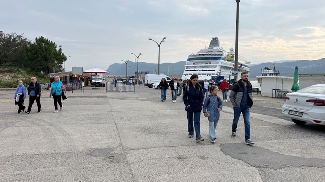 Amasra'ya kruvaziyerle 2 yılda 69 bin 940 Rus turist geldi