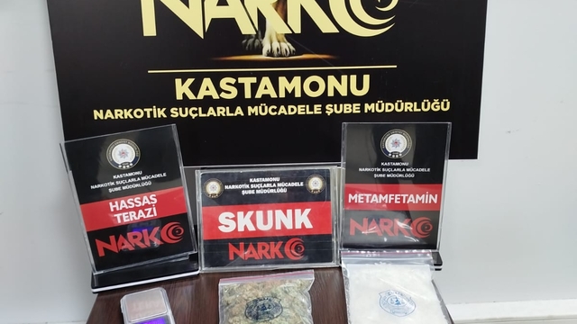 Kastamonu'da düzenlenen uyuşturucu operasyonunda 2 şüpheli tutuklandı