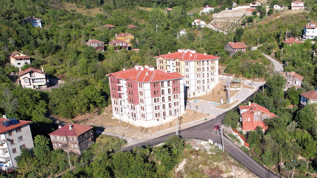 Bozkurt'ta selden zarar görenler için yapılan TOKİ konutlarının kurası çekildi