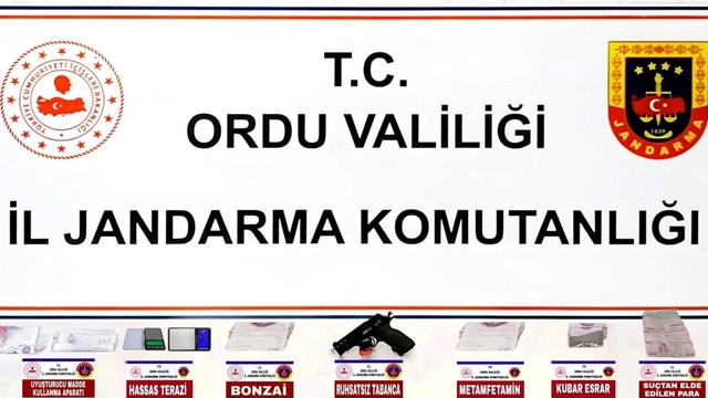 Ordu merkezli 2 ilde düzenlenen uyuşturucu operasyonu kapsamında 7 kişi tutuklandı