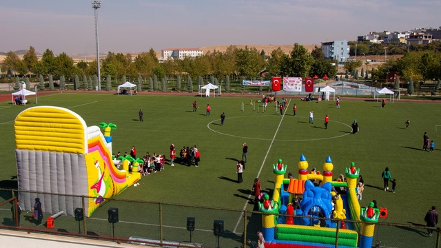 Diyarbakır Çınar'da Cumhuriyet'in 101. yılı kutlamaları çocuk şenliğiyle sona erdi