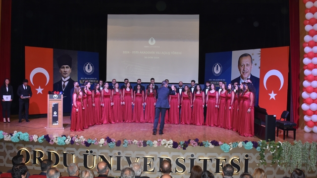 Ordu Üniversitesi'nde yeni akademik yıl törenle açıldı