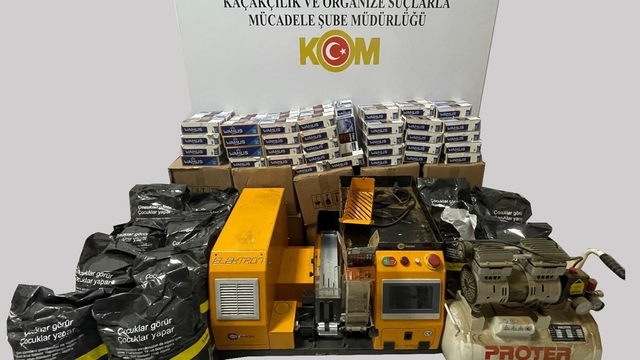 Samsun'da 20 bin makaron ele geçirildi