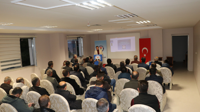 Havza'da okul temsilcileri değerlendirme toplantısı yapıldı