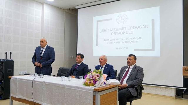 Kayseri'de öğrencilere meslekler tanıtıldı