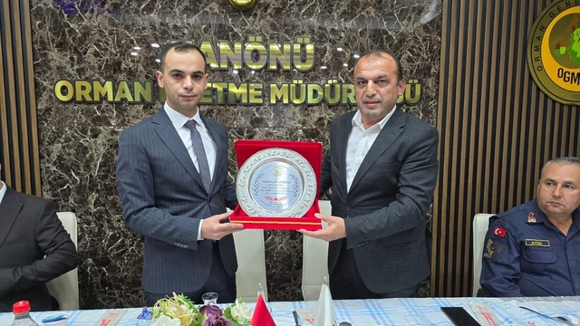 Hanönü Kaymakam Vekili Abdulmelih Orhan'a veda programı