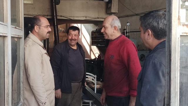 Tosya Kaymakamı Kavaklıgil esnafla bir araya geldi