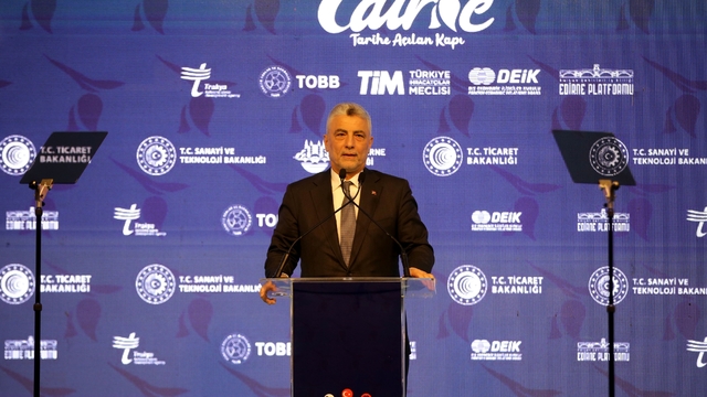 Ticaret Bakanı Bolat, Edirne'de Balkan İş ve Yatırım Forumu'nda konuştu: