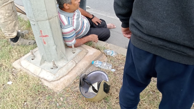 Mersin'de trafik kazasında bir kişi yaralandı