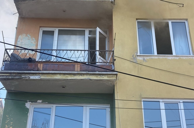 Bolu'da apartman dairesinde çıkan yangın söndürüldü