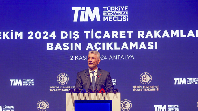 Bakan Bolat: Cumhuriyet tarihinin ekim ayı ihracat rekorunu kırdık