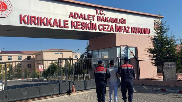 Kırıkkale'de hakkında 9 yıl 8 ay kesinleşmiş hapis cezası bulunan hükümlü yakalandı