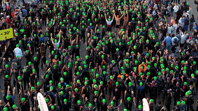 Ironman 70.3 Türkiye yarışları Antalya'da başladı