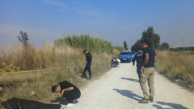 Mersin'de sulama kanalında erkek cesedi bulundu