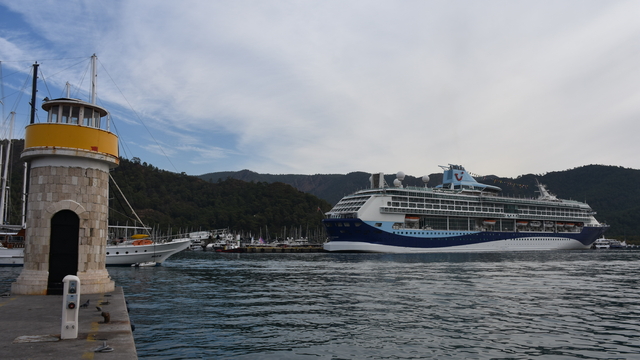 Marella Discovery, 1760 yolcusuyla "ana limanı" Marmaris'te